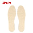Sheepskin Insoles Soft Warm Winter Thick Inner Soles Sheep Wool Shoes Boot Pad