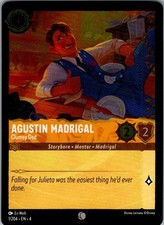 Agustin Madrigal - Clumsy Dad Ursula's Return 1/204 Common Cold Foil Lorcana NM