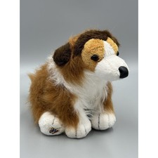 Ganz Webkinz Collie Dog Plush 8 Inch Stuffed Animal HM149 No Code