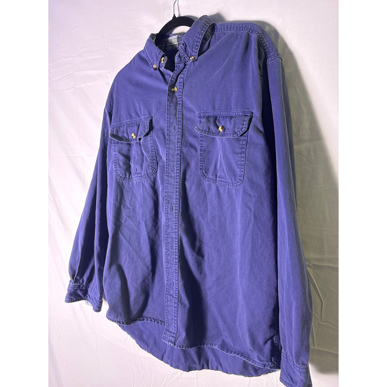 North Axis Dark Blue Button Down Long Sleeve Shir… - image 4