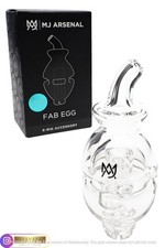 MJ Arsenal Egg Shape Thick Glass Replacement Top Attachment For Pivot
