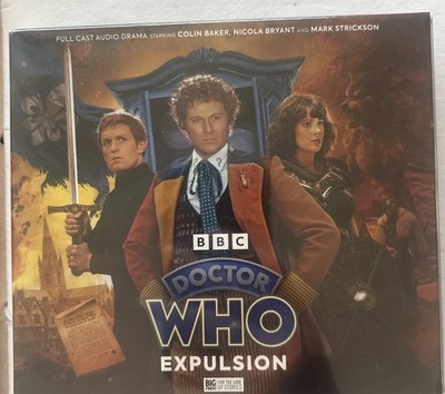 DOCTOR WHO Vertreibung BIG FINISH 3 CD Hörspiel 6. Dr. Colin Baker NEU VERSIEGELT