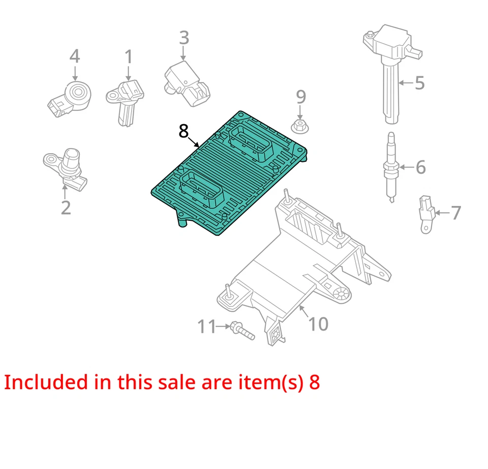 2015-2015 Chrysler 200 Engine Control Computer Ecu Pcm Ecm Pcu Oem YYPRB - Image 3 of 4