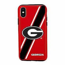 FOCO NCAA Georgia Bulldogs Dual Hybrid Case for iPhone XR (6.1")