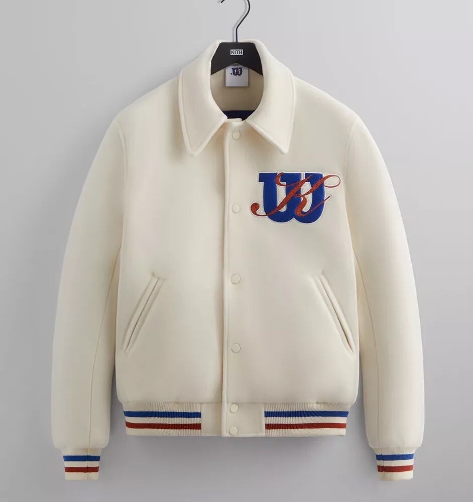 Kith for Wilson Coaches Jacket in Nano Men's Size XL Italian Kith for Wilson Coaches Jacket in Nano Men's Size XL Italian