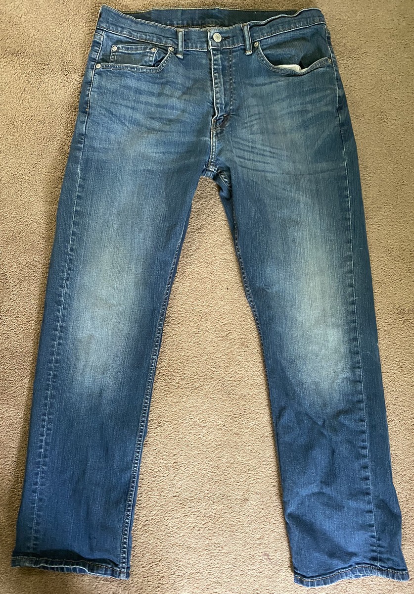 Men Levi Strauss & Co 559 Blue Jeans Size 34 x 32 | eBay