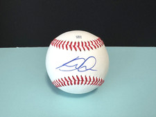 Luiz Gohara Signed Autograph Official Minor League Baseball Rawlings Braves