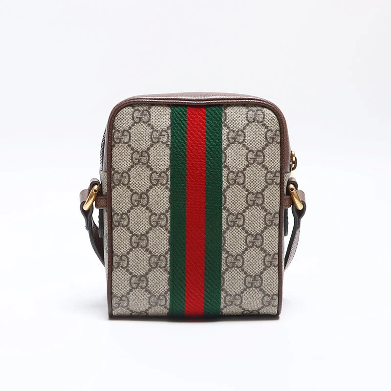 Sac à bandoulière GUCCI Ophidia GG Supreme beige marron WS12876