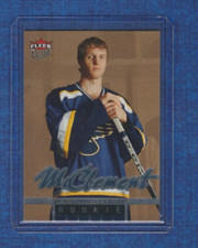 2005-06 NHL Fleer Ultra Hockey Rookie Card GOLD # 243 Jay McClement