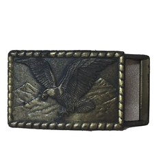 American Bald Eagle Fixed Belt Buckle AR110