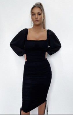 That's so Fetch Lorde black Midi Dress 8 | eBay Australia