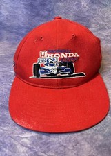 Vintage HONDA Racing Team Speedgear Authentic Racewear Red Hat Adjustable Strap