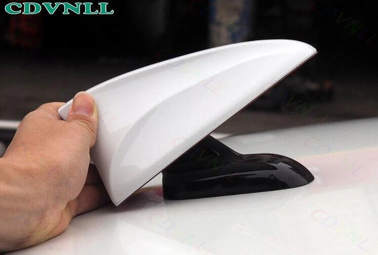 Antena receptor de aleta de tiburón blanco brillante para Volkswagen Beetle 13-19 Foto 3 de 4