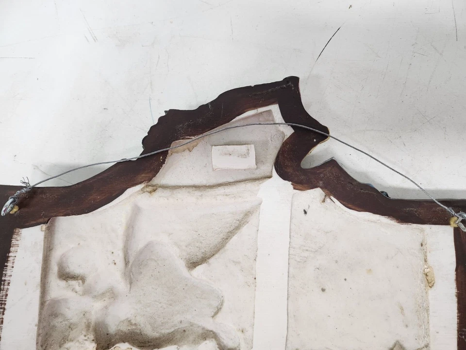 Vintage Gone Fishin 3D Fish Wall Plaque Hanging Cabin Coastal Rustic - Image 4 of 4