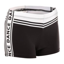 Adult Black Dance Booty Dance Short