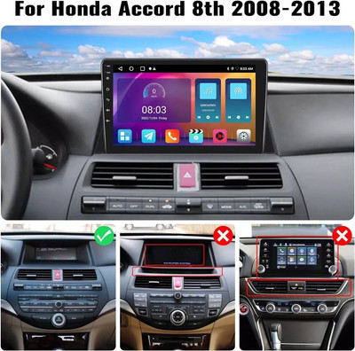8+128G Android 13 For Honda Accord 8 2008-2013 Carplay Car Stereo Radio 10'' GPS