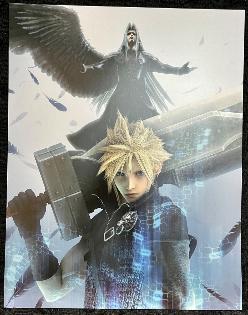 Cloud Strife, Sephiroth Final Fantasy Poster | eBay
