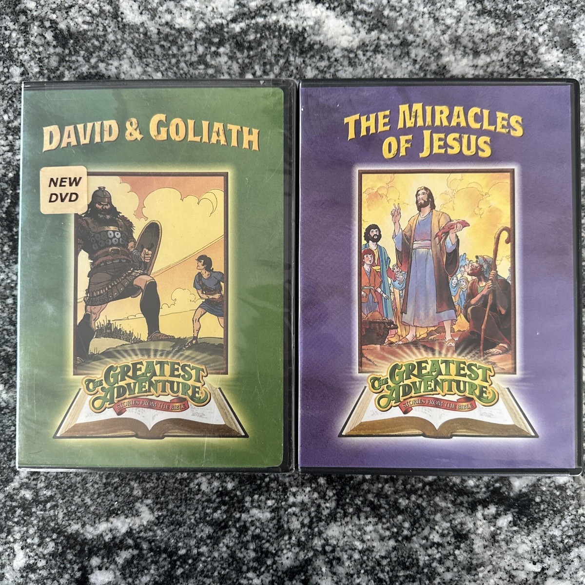 Greatest Adventure Stories from Bible: Miracles of Jesus & David