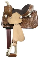 Double T Pony / Youth Saddle seat size 8"