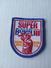 NFL Super Bowl III ORANGE BOWL Super Bowl Souvenir Patch