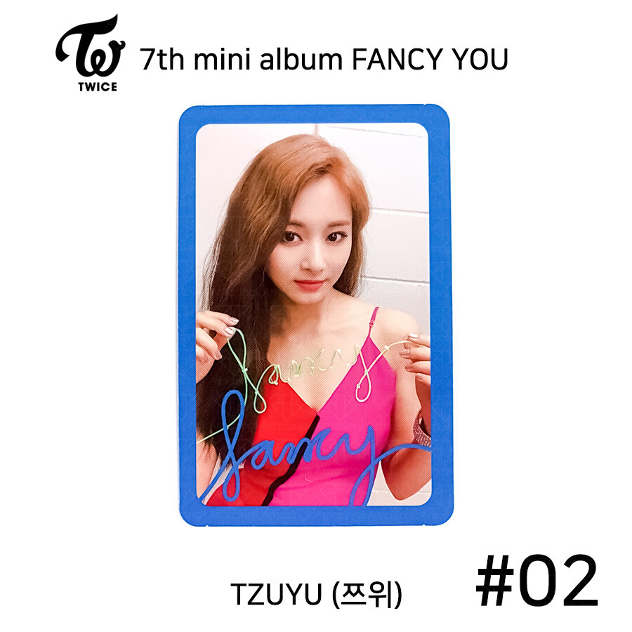 TWICE 7th mini album FANCY YOU Official Photocard TZUYU KPOP K-POP
