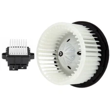 Front HVAC Blower Motor Resistor Kit For 2008-2014 Chevrolet Silverado 3500 HD