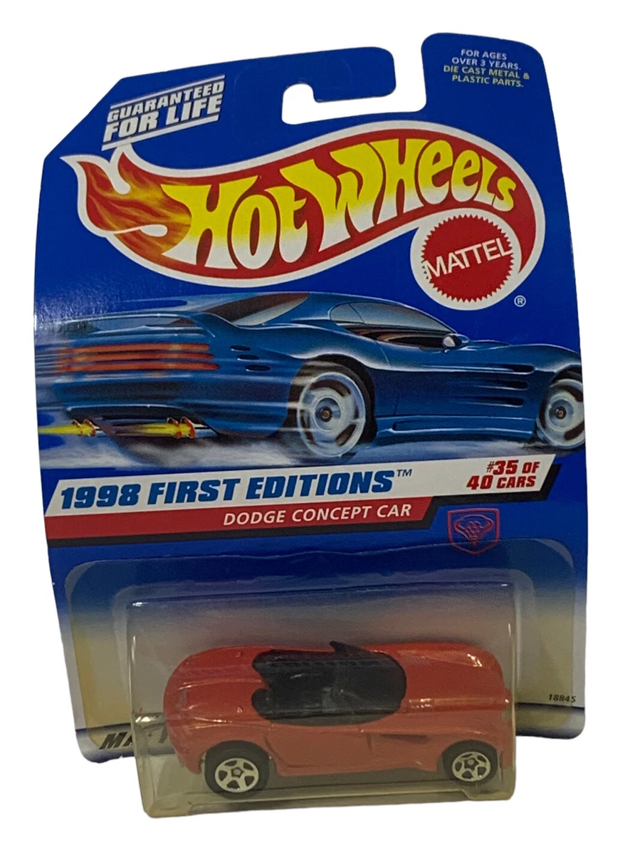 Hot wheels 1998 first editions dodge hotsell concept car