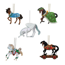 The Trail of Painted Ponies 2022 COMPLETE Christmas Ornament Collection NIB Gift