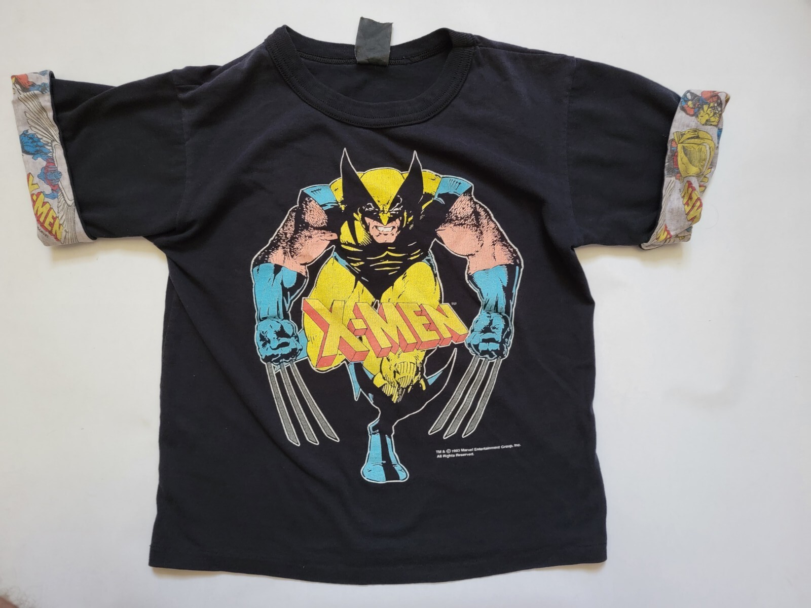 Vintage 1993 Wolverine XMen Tshirt Boys Arthur Adams Gem