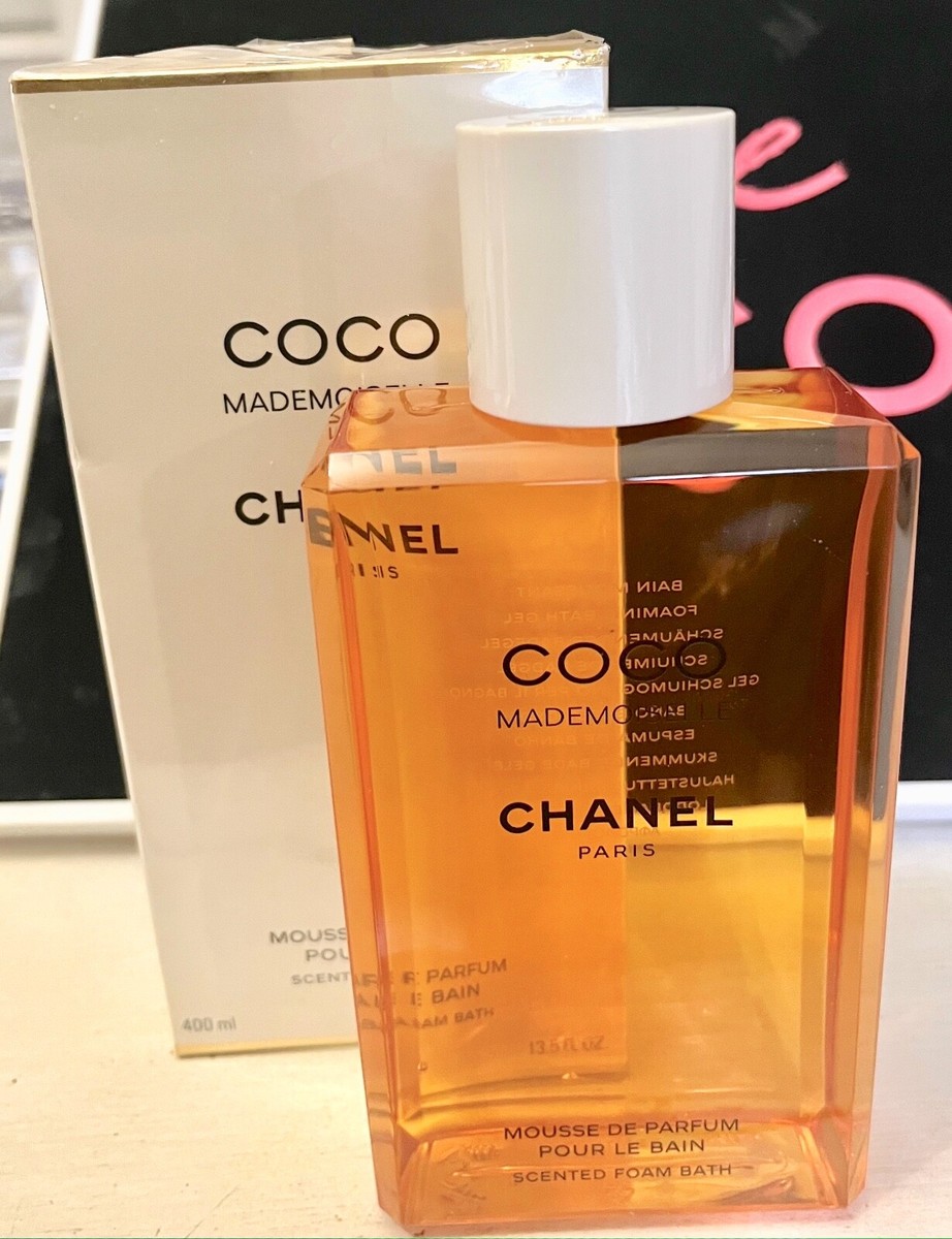 Superbe COCO Mademoiselle de CHANEL Mousse parfum Bain 400 ML Neuf