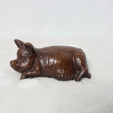 Red Mill Mother Pig Boar Hog Figurine