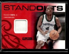 2008-09 SkyBox Randy Foye Standouts Patches (Red) #/25 HS