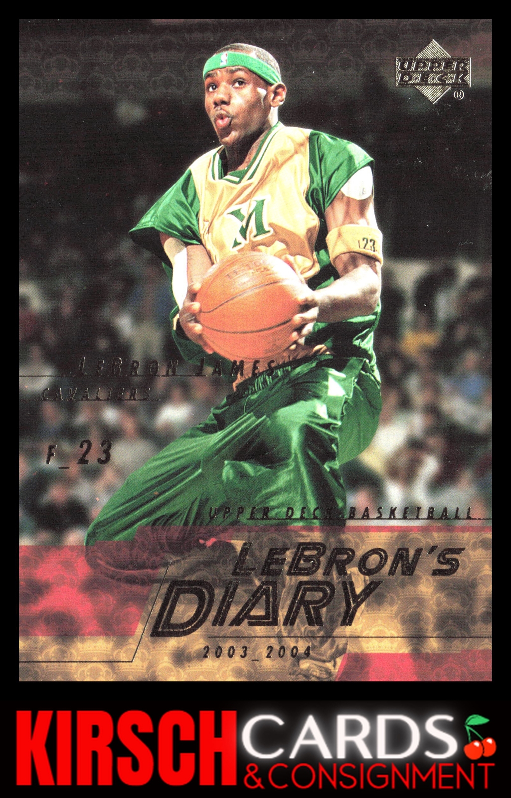 LeBron James 2003-04 Upper Deck #LJ4 LeBron's Diary Cleveland Cavaliers