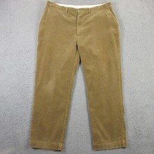 Polo Ralph Lauren Corduroy Pants Mens 40x30 Straight Brown Vintage Trousers