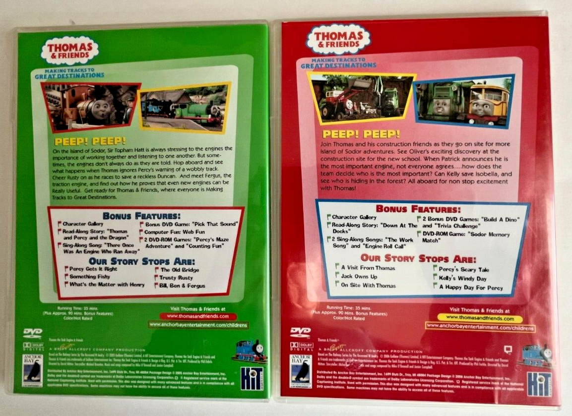 Thomas Friends: On Site With Thomas Percy Saves the Day DVDs - Main Image