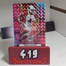 2022 Panini CAMO PINK MOSAIC PRIZM NFL Football Vet & RC Card You Pick/Choose!