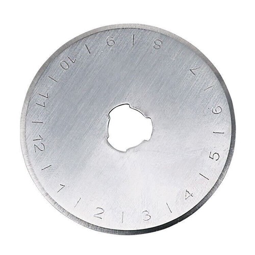 28mm & 45mm Rotary Cutter Spare Blades Leather Quilters Sewing Patchwork Fabric - Picture 8 of 13