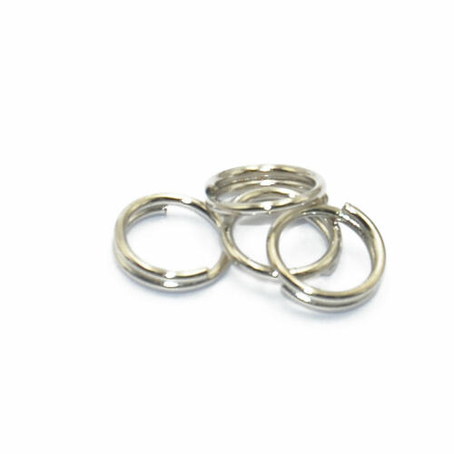 Bulk 200x Key Chain Key Rings Split Rings Jewelry Making Earrings Rings - Picture 1 of 10