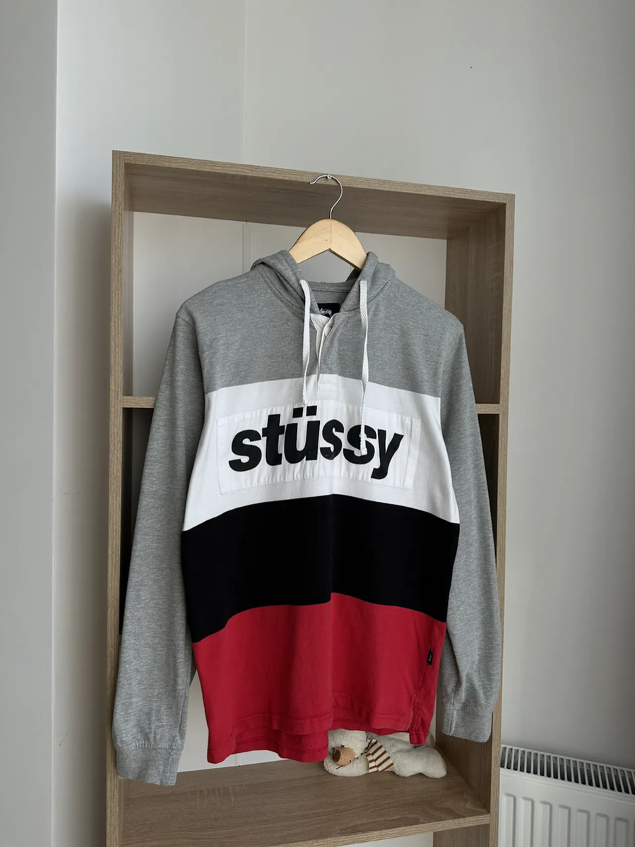 VTG Hoodie Stussy Center Logo | eBay