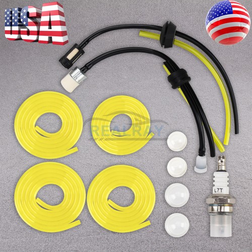 Fuel Line Kit & Grommet Assembly For Cub Cadet BC5090 CC5075SS CC5090