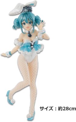Hatsune Miku BiCute Bunnies Figure White Bunny Version FuRyu 12
