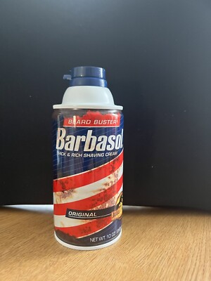 Jurassic World Limited Edition Barbasol Shaving Cream Can Collectible NEW