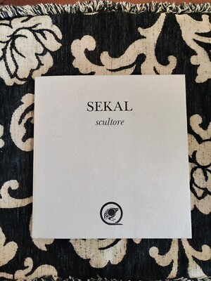 Sekal Zbynek Bildhauer Mai 1991 Studio Toni de Rossi Verona Katalog sc172