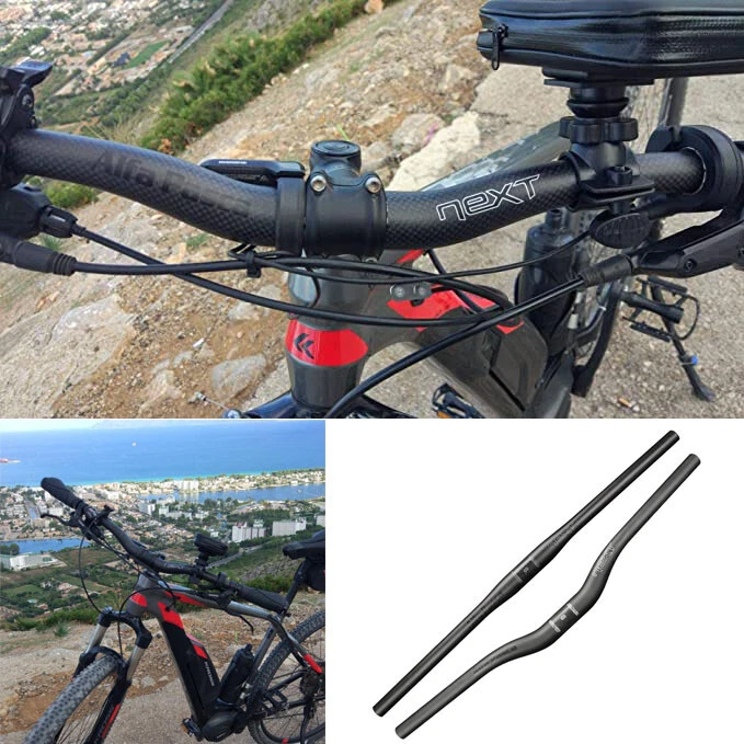 Flat mountain sale bike handlebars