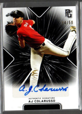2021 Leaf Perfect Game National Showcase Black #BAAJC AJ Colarusso Auto /50
