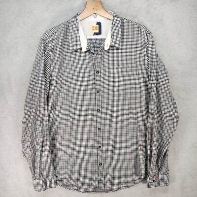 Boss Herren Hemd Gr. XL Mierfarbe Mod. Orange Regular Fit Langarm 73% Baumwolle 