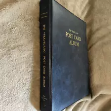 The Travel Log Post Card Album Binder For Foreign & USA Cards Wrightwell