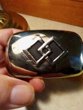 Belt Buckle Made In USA This Boat Buckle Is Chrome Plated It's Brand New Belt...