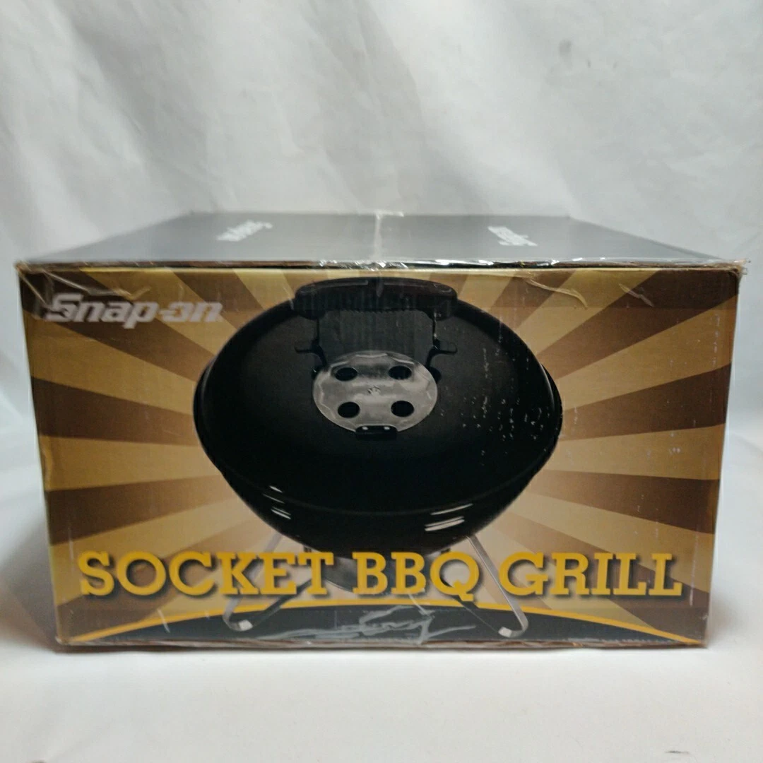 Snap On Tools Black Socket Charcoal BBQ Barbeque Grille ~ SSX2788 New In Box USA