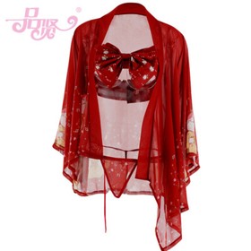 Sexy Lady Lingerie Japanese Style Kimono Cosplay Nightdress Adult Women Babydcon